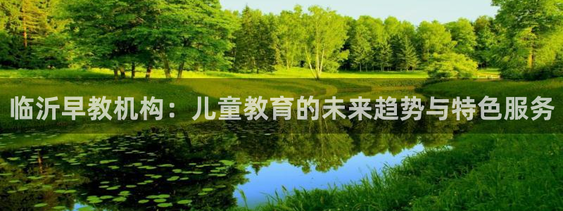 恒行娱乐河沂74ooo5程：临沂早教机构：儿童教育的未来趋势与特色服务