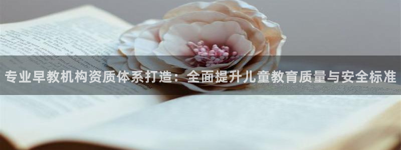 恒行主管6ll5l指定：专业早教机构资质体系打造：全面提升儿童教育质量与安全标准