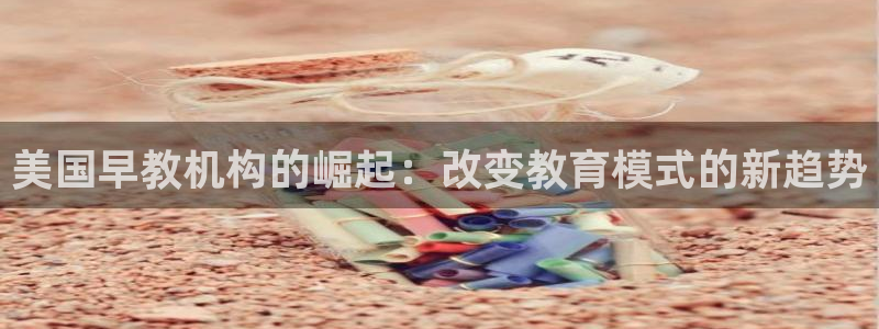 恒行娱乐度74ooo5聘霖：美国早教机构的崛起：改变教育模式的新趋势