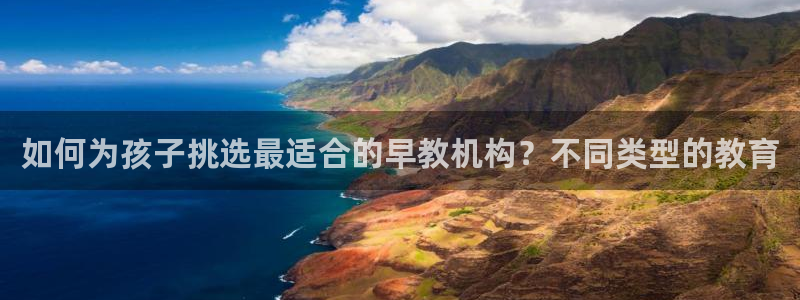 恒行2下74OO5：如何为孩子挑选最适合的早教机构？不同类型的教育