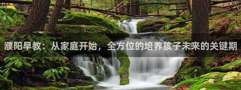 恒行2地74OOO5：濮阳早教：从家庭开始，全方位的培养孩子未来的关键期