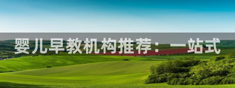 恒行娱乐郑74OOO5：婴儿早教机构推荐：一站式