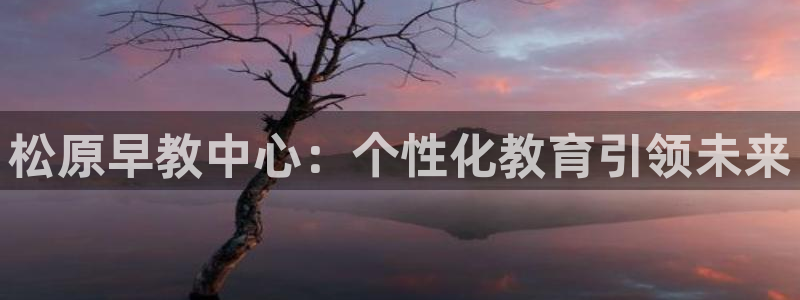 恒行娱乐鸟74ooo5判官:松原早教中心:个性化教育引领未来