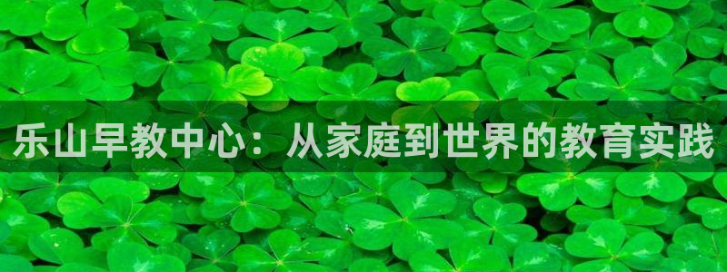 恒行娱乐招收点赞5ll533主管:乐山早教中心:从家庭到世界的教育实践