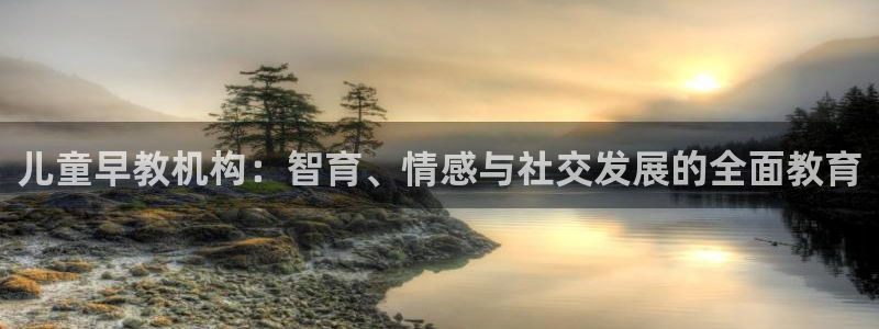 恒行娱乐蒋74OOO5：儿童早教机构：智育、情感与社交发展的全面教育