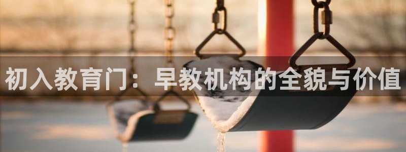 恒行5娱乐：初入教育门：早教机构的全貌与价值